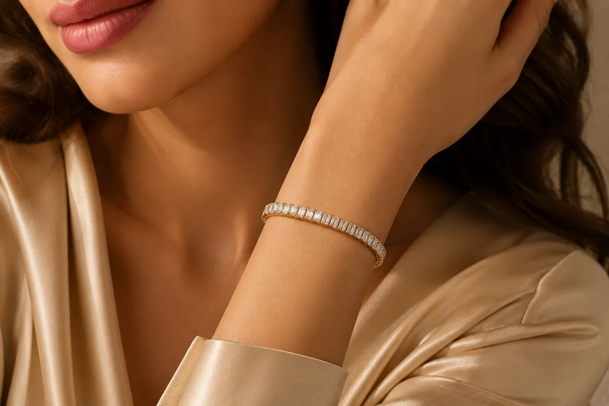 Golden Chain Bracelet - HAFSAY Korean bracelets